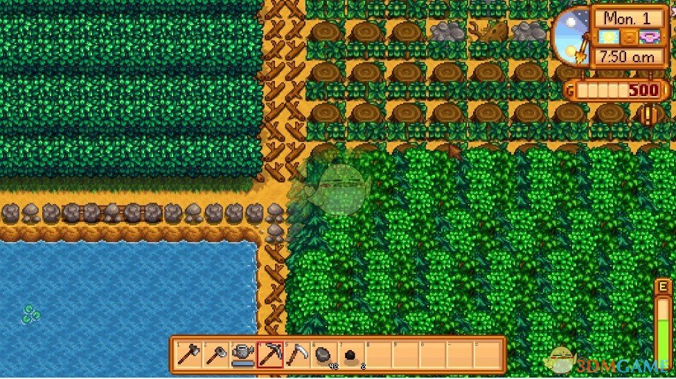 《星露谷物语》海量素材农场地图MOD