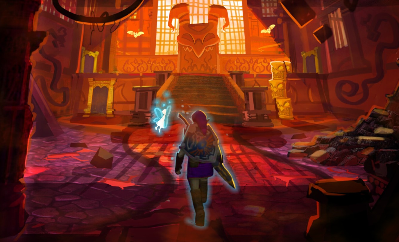 《Wallpaper Engine》塞尔达时之笛火神庙动态壁纸