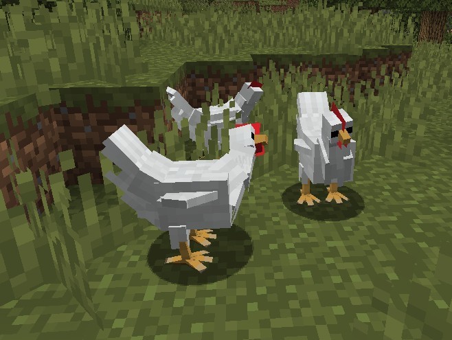 《我的世界》1.12.2真实的动物模型MOD