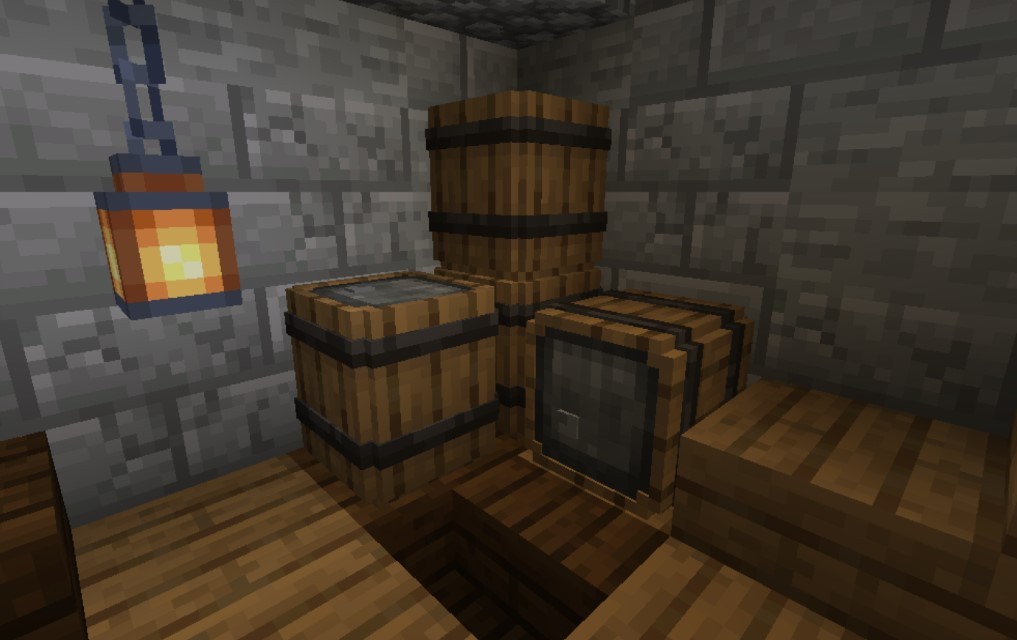 《我的世界》1.16.5新的储物桶MOD