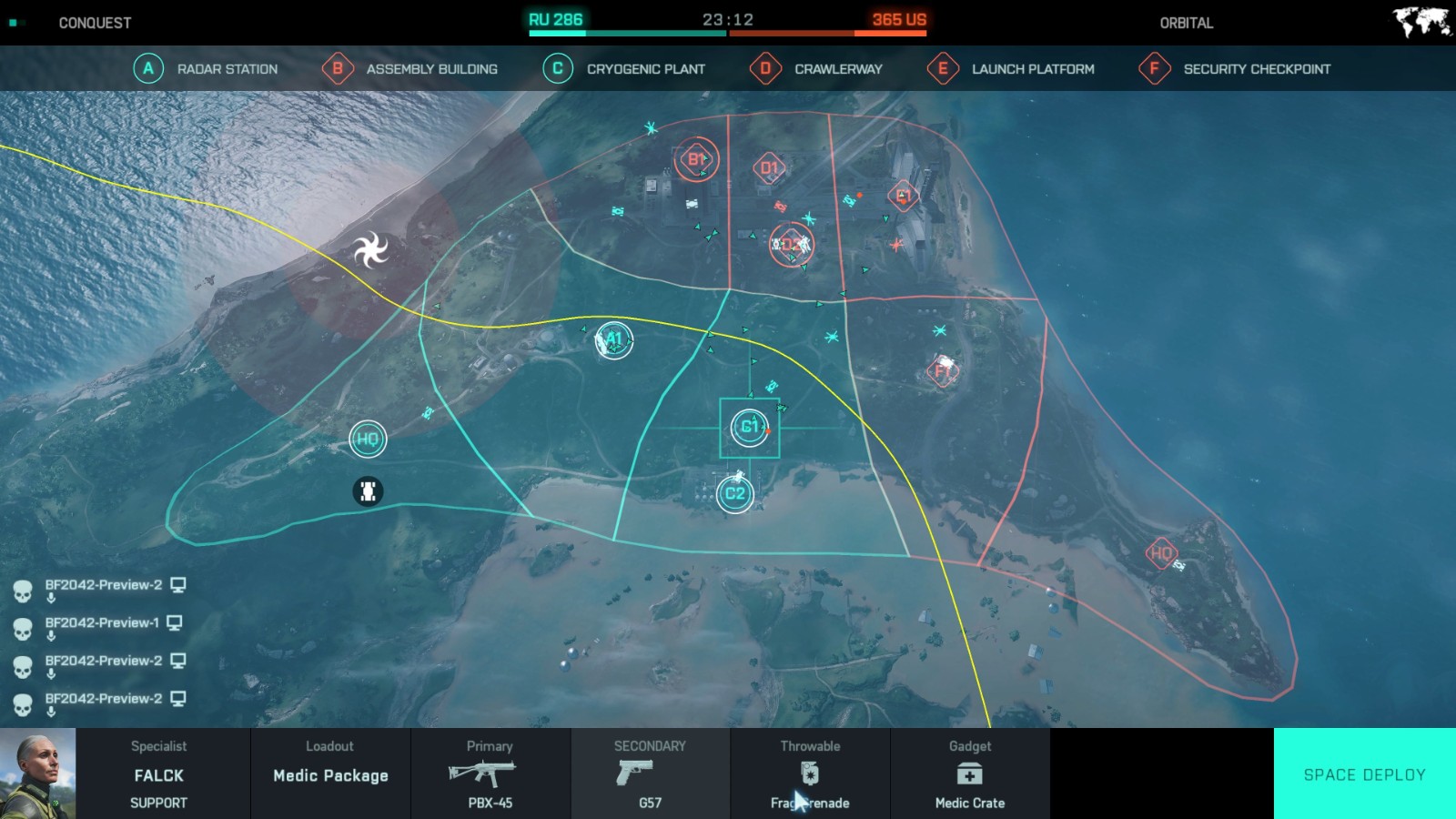《战地2042》BETA公测视频 PC版128人大战