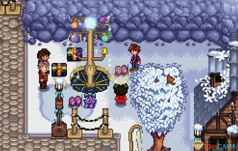 《星露谷物语》节日地图美化MOD