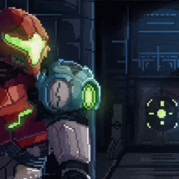 《Wallpaper Engine》银河战士像素风动态壁纸