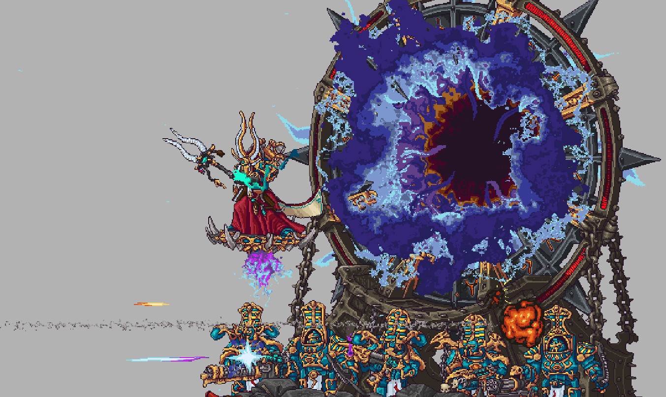 《Wallpaper Engine》战锤40k千子与传送门动态壁纸