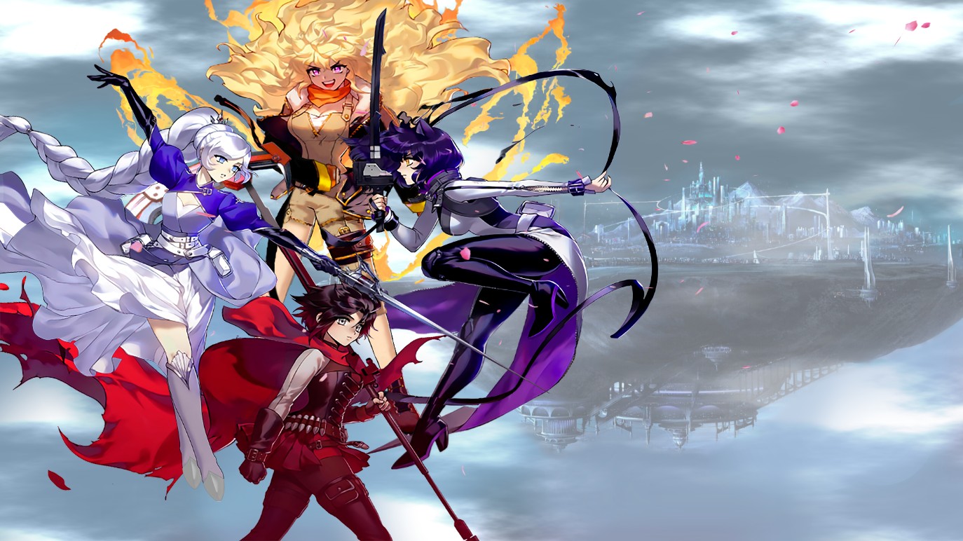 《Wallpaper Engine》RWBY主角四人组音频响应动态壁纸