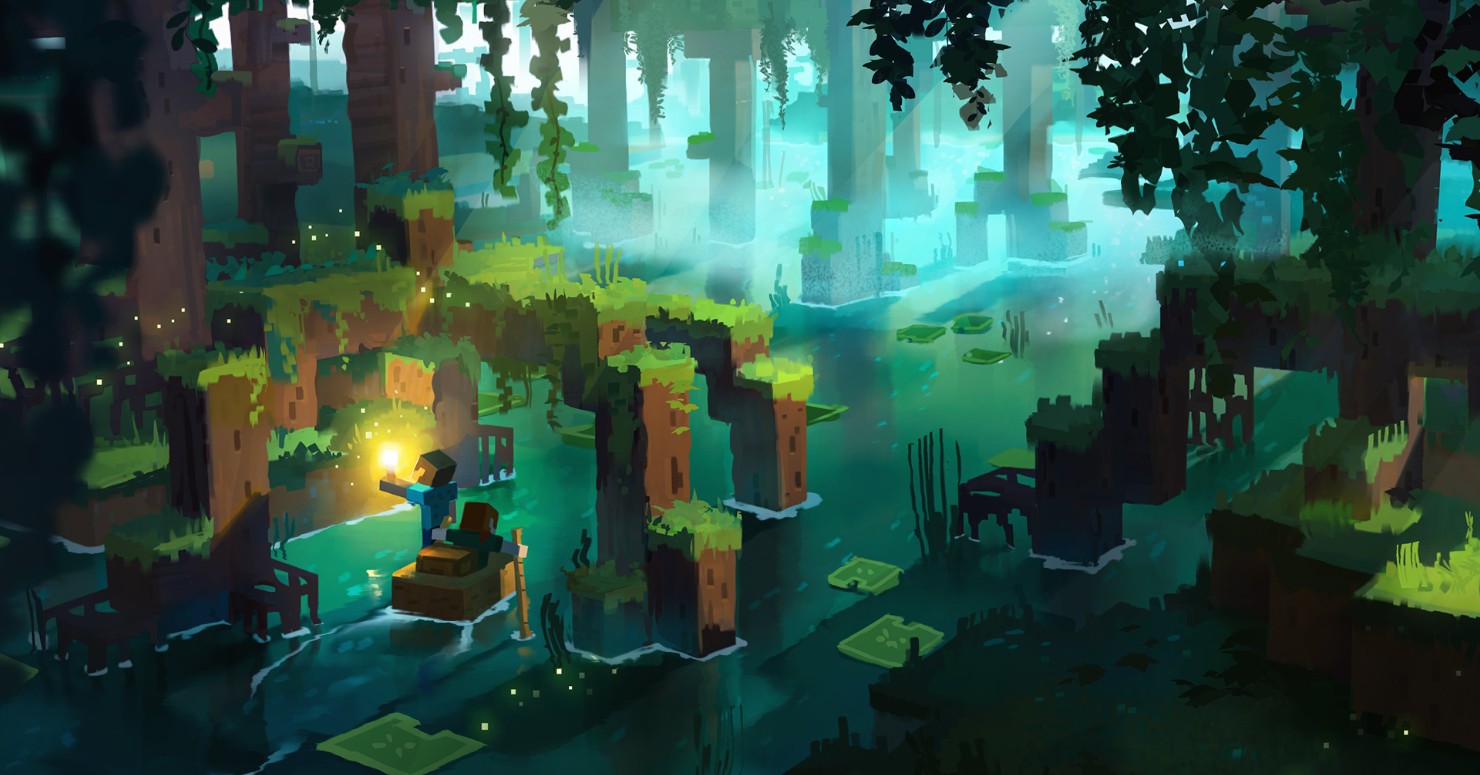 《Wallpaper Engine》我的世界红树林动态壁纸