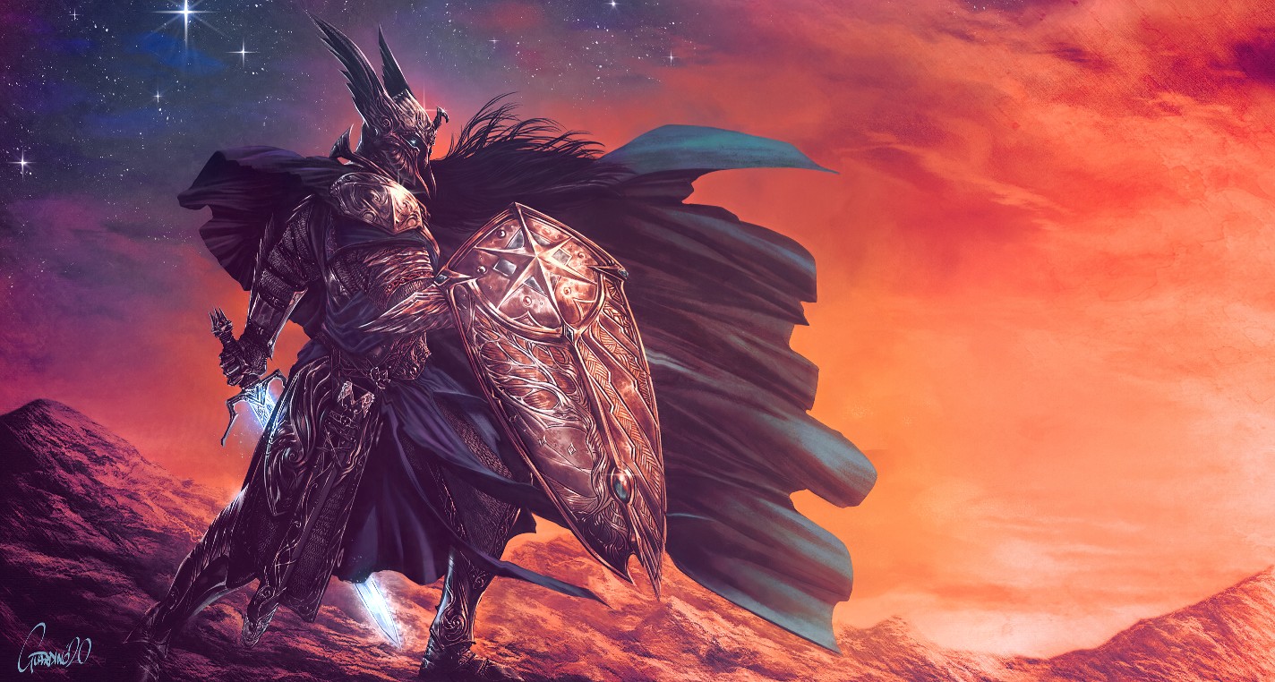 《Wallpaper Engine》精美西式漫画骑士动态壁纸