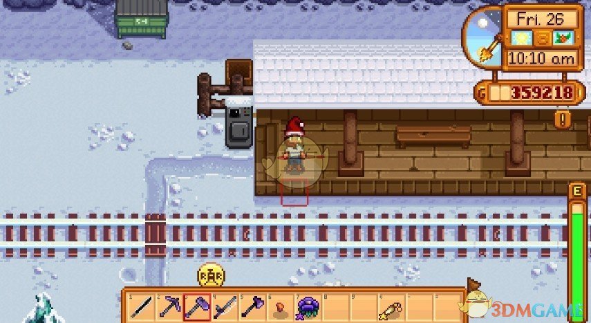 《星露谷物语》公交车到火车站MOD