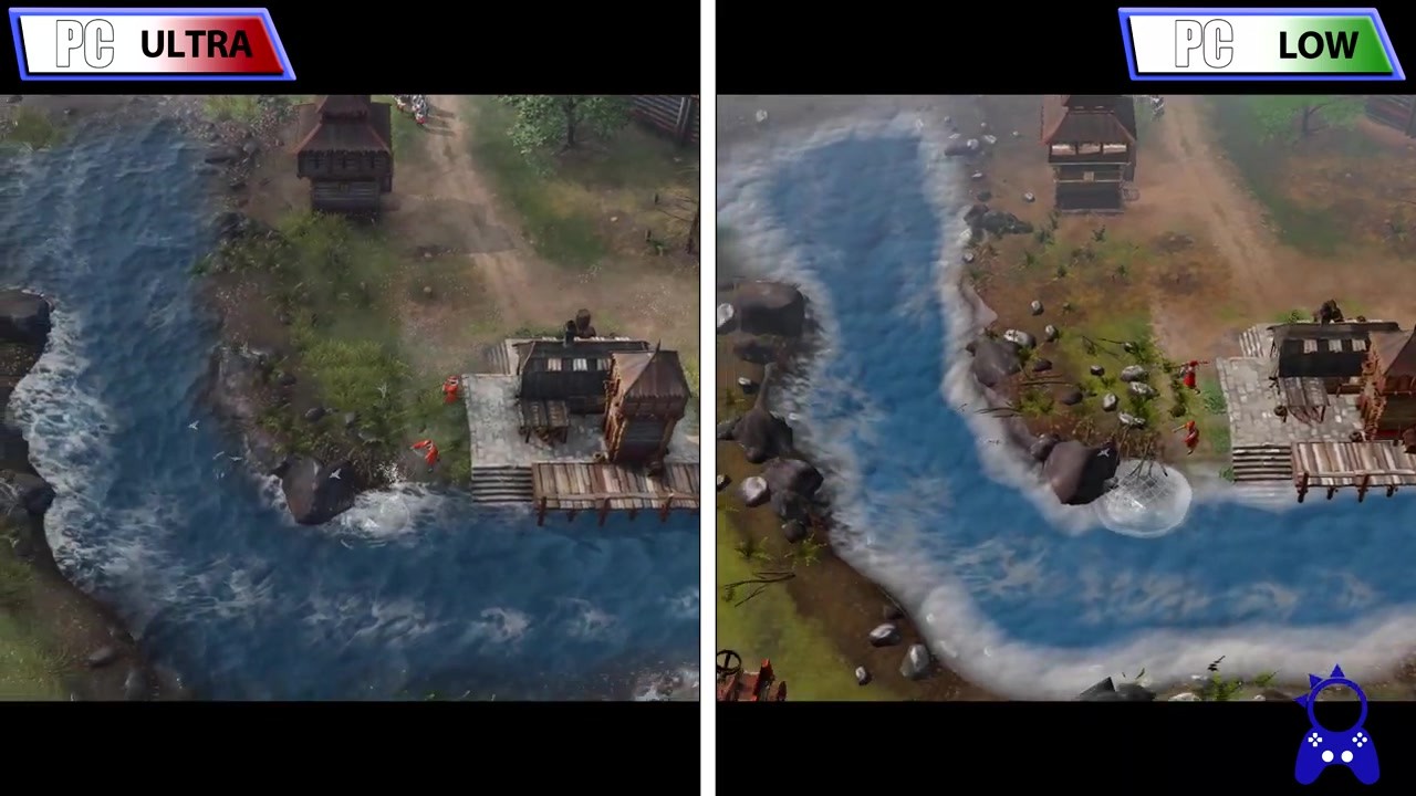 《帝国时代4》为老PC提供最低配模式 视频对比分享