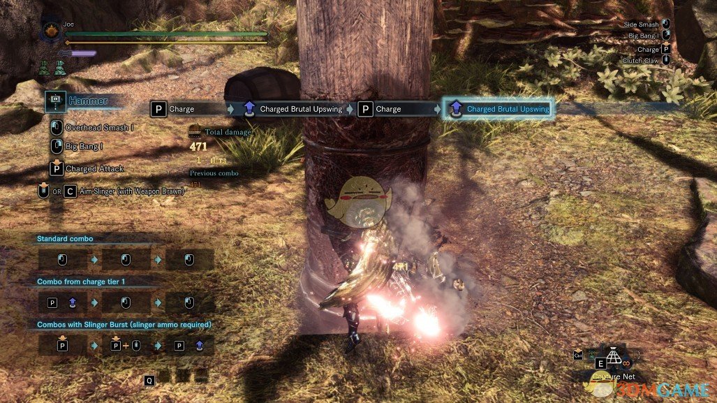 《怪物猎人：世界》锤子招式增强MOD