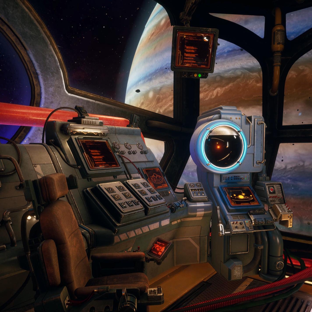 《Wallpaper Engine》宇宙飞船驾驶舱4K场景动态壁纸