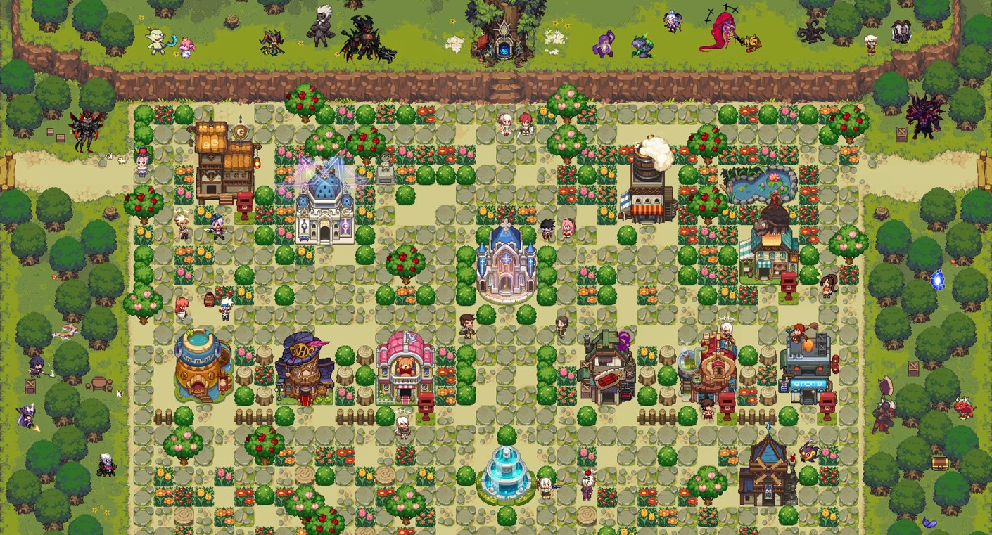 《Wallpaper Engine》DNF像素小游戏动态壁纸