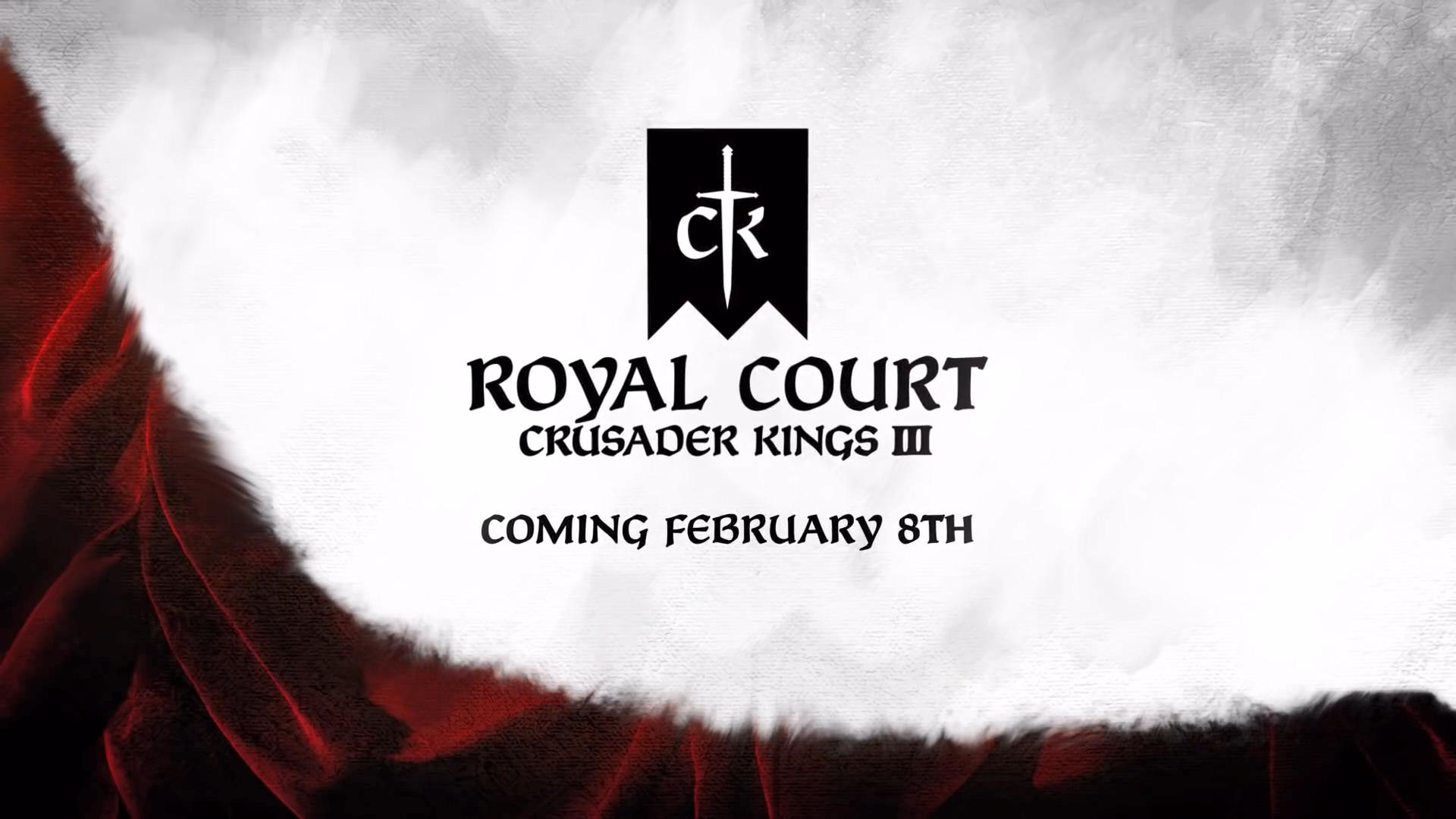 《十字军之王3》大型DLC“皇家宫廷”发售日期确定 2022年2月8日