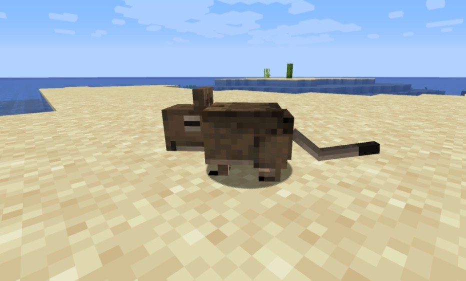 《我的世界》1.17.1八齿鼠MOD