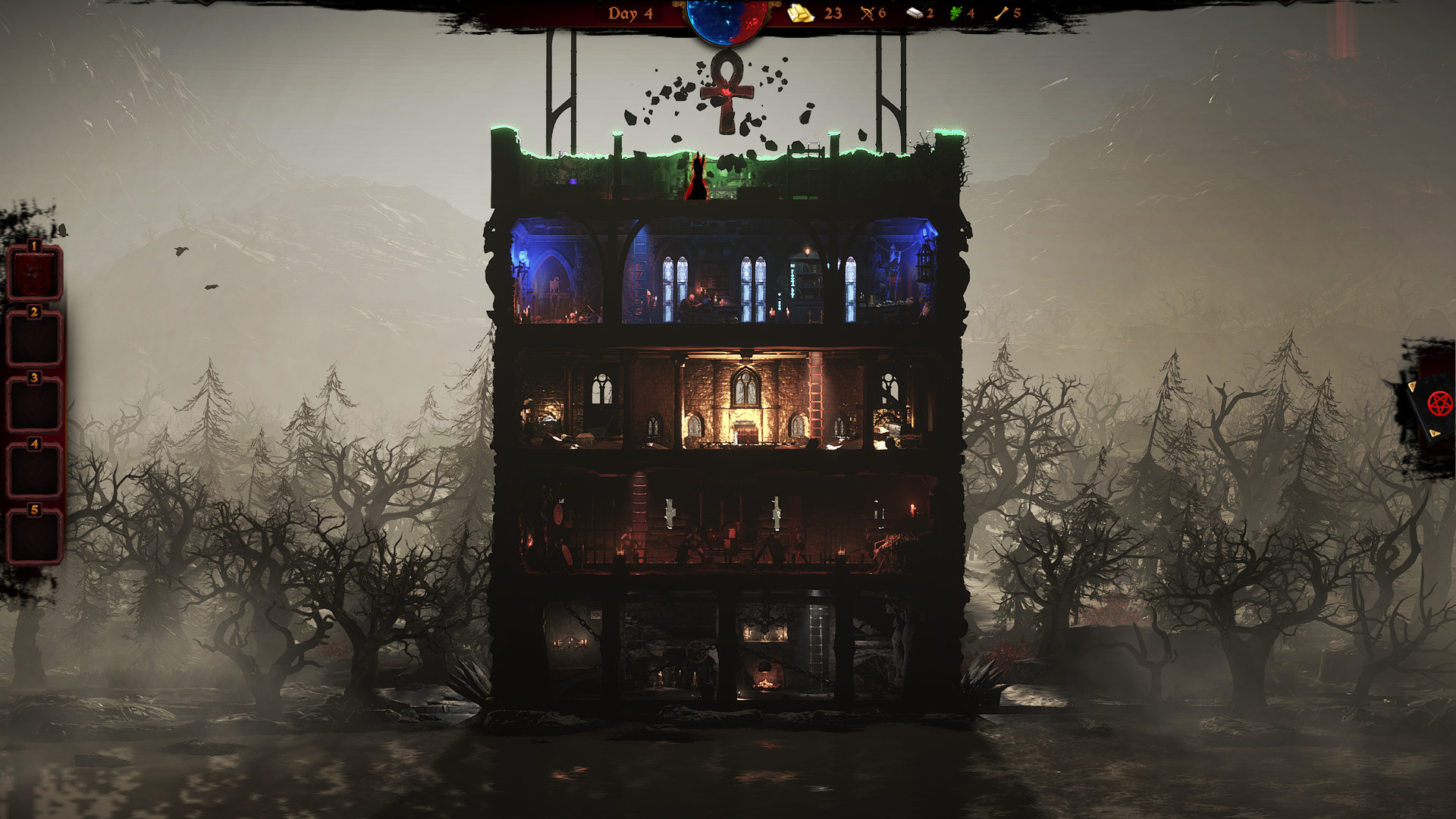 黑暗幻想策略游戏《十字章塔》上线Steam页面 支持简中