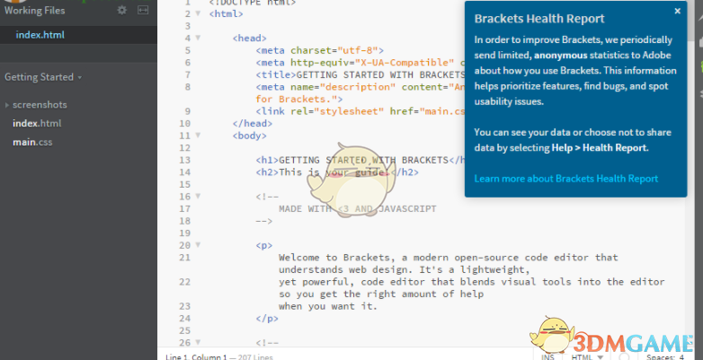 文本编辑器(Brackets) 1.14.2