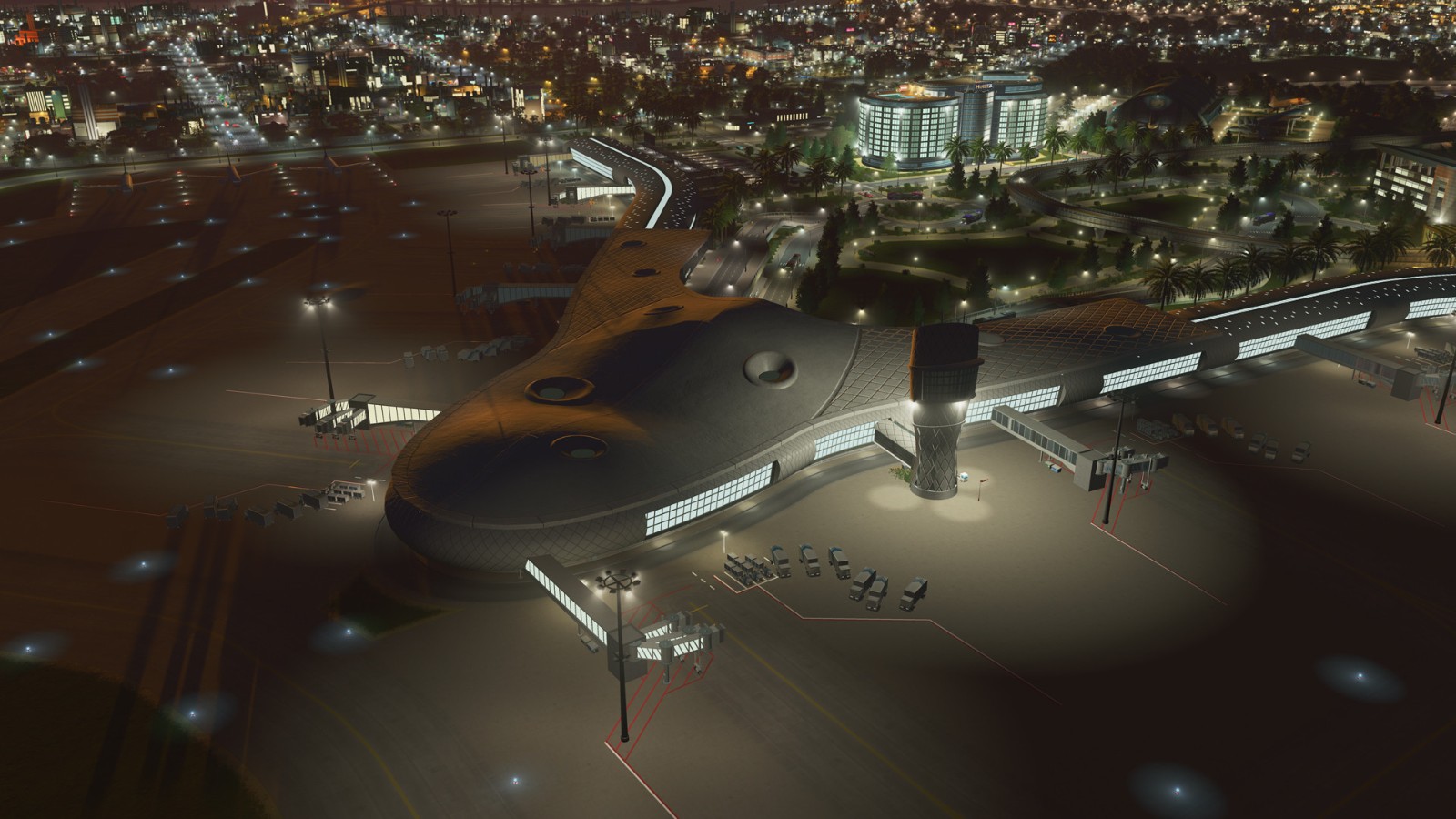 《城市：天际线》“机场”资料片公布最新预告与截图