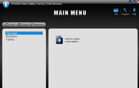 iPixSoft Flash Gallery Factoryv3.3.0