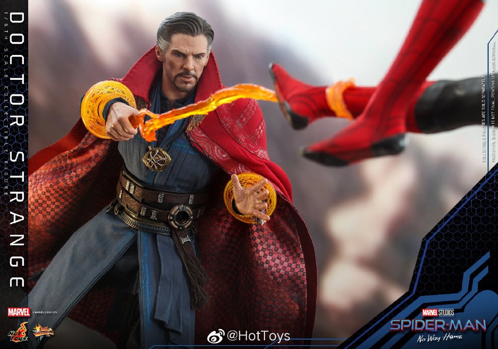 HotToys《蜘蛛侠：英雄无归》1/6奇异博士人偶 售价1980元