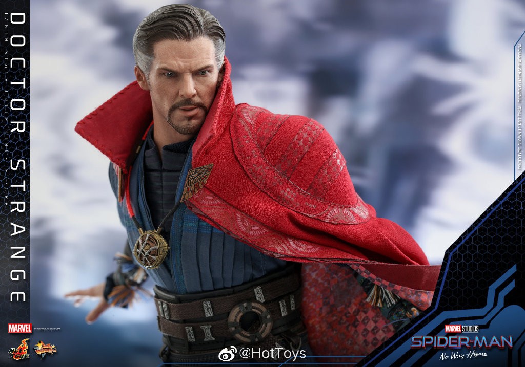 HotToys《蜘蛛侠：英雄无归》1/6奇异博士人偶 售价1980元