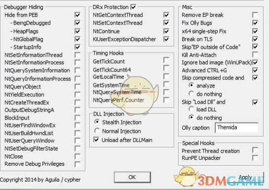 ScyllaHide(代码调试工具) 1.3