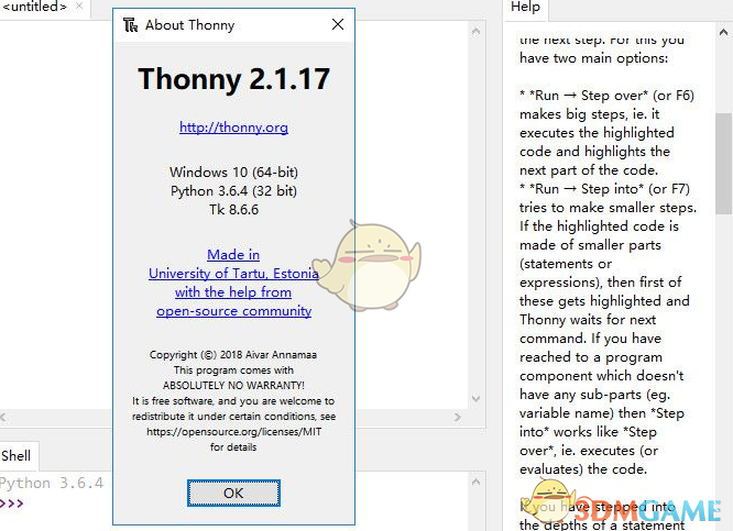 Thonny Python编程工具 2.1.17