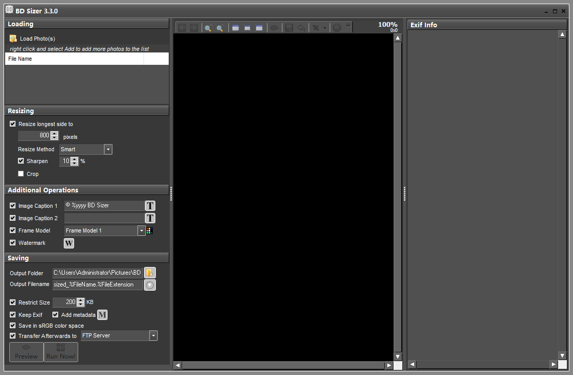 BD Sizer图形处理工具3.3