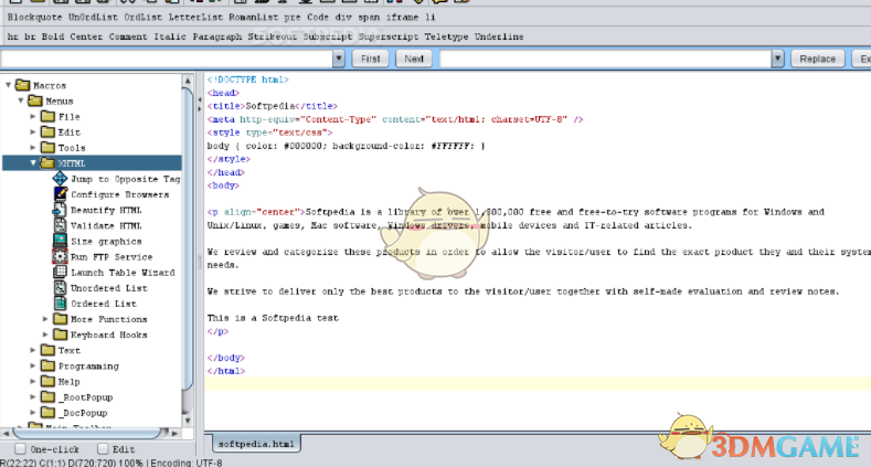 Arachnophilia(HTML编辑软件) 5.5