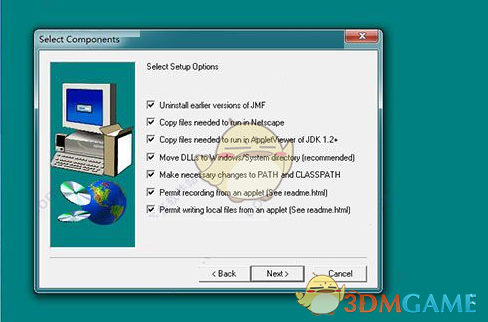 Java TM Media Framework 2.1.1e