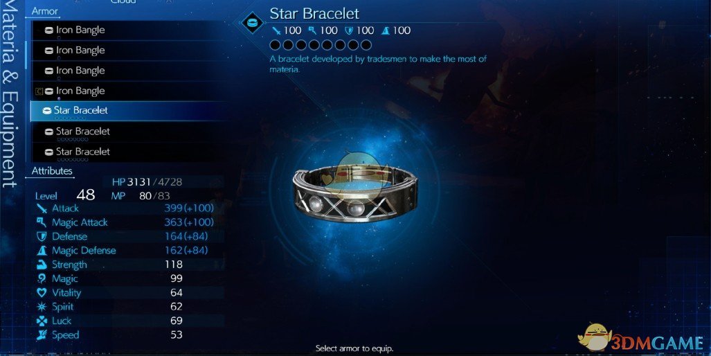 《最终幻想7：重制版》星辰手环增强MOD