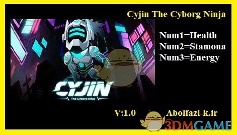 《Cyjin：The Cyborg Ninja》v1.0三项修改器[Abolfazl]