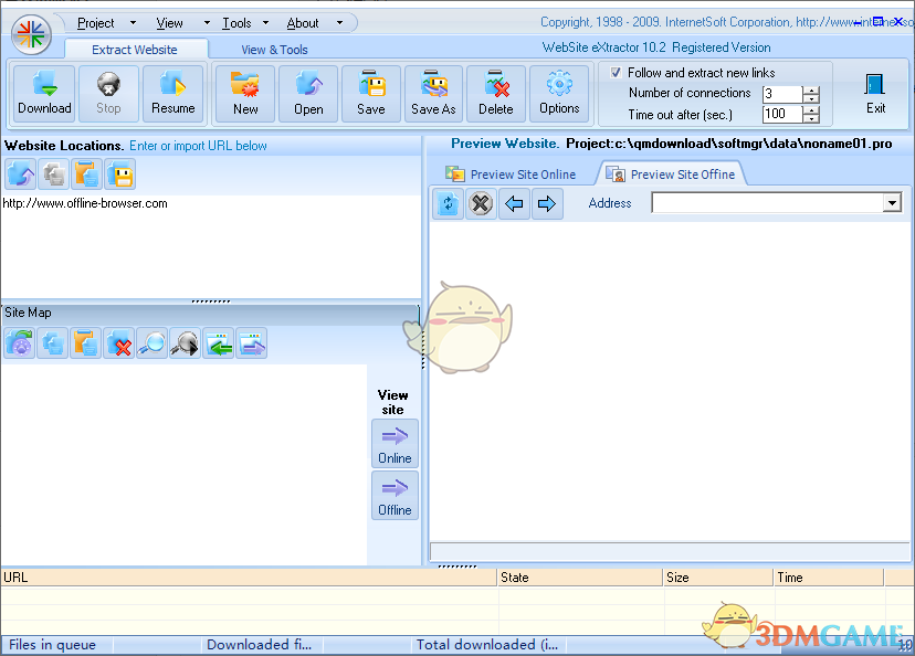 website extractor离线浏览工具V10.2