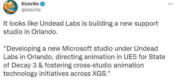 《腐烂国度3》采用虚幻5引擎 开发商开设新工作室