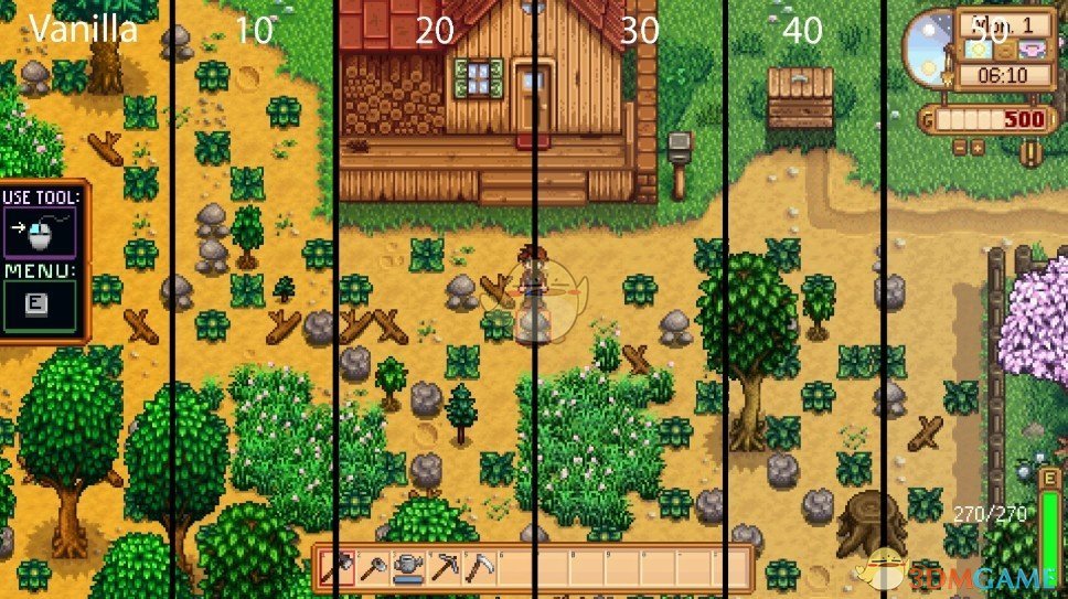 《星露谷物语》自定义画面饱和度MOD