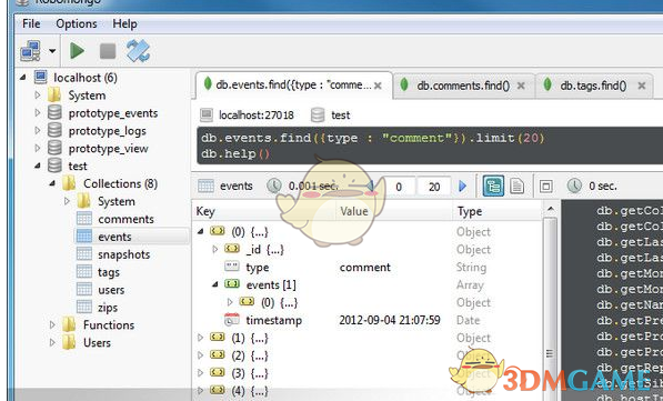 mongodb可视化工具 0.8.5