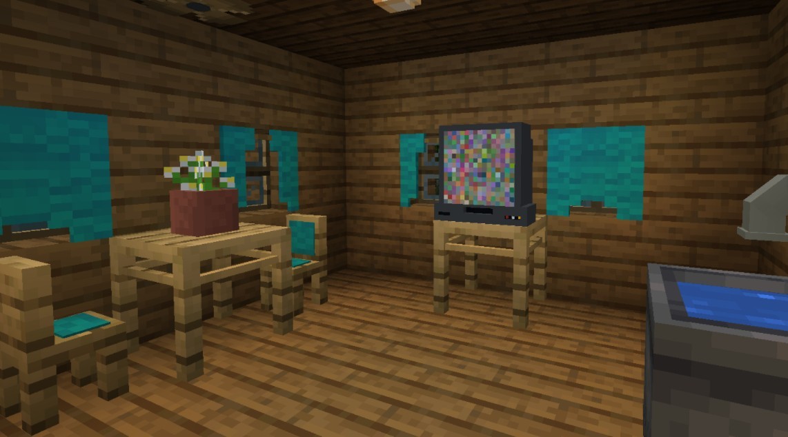 《我的世界》1.17.1可互动家具MOD