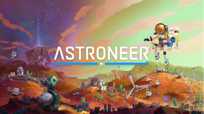 太空沙盒探险游戏《ASTRONEER》NS/PS4实体版数字版均正式发布