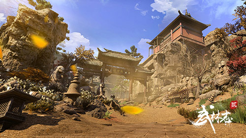 独立武侠《武林志2》敦煌场景首曝，弈棋轻功战玩法上线