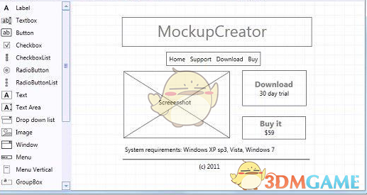 Mockup Creator(程序模型设计工具) 3.4