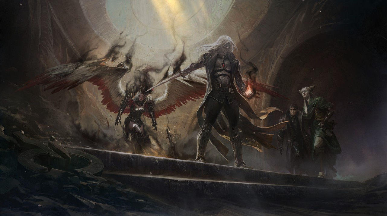 《Wallpaper Engine》万智牌索霖马可夫vs艾维欣动态壁纸