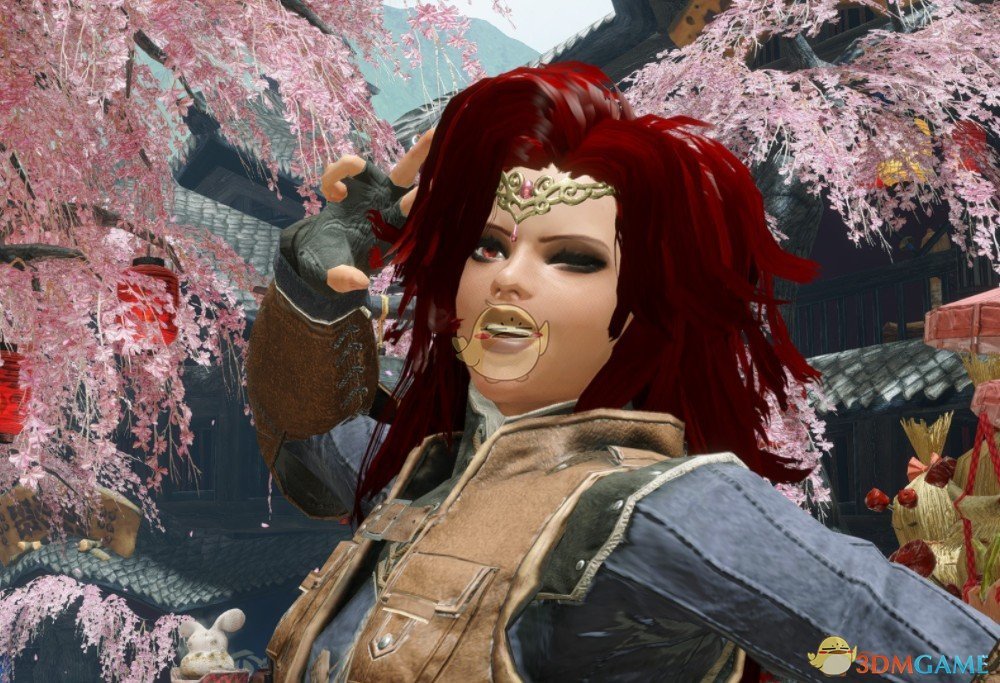 《怪物猎人：崛起》世界蛮颚龙β套发型MOD