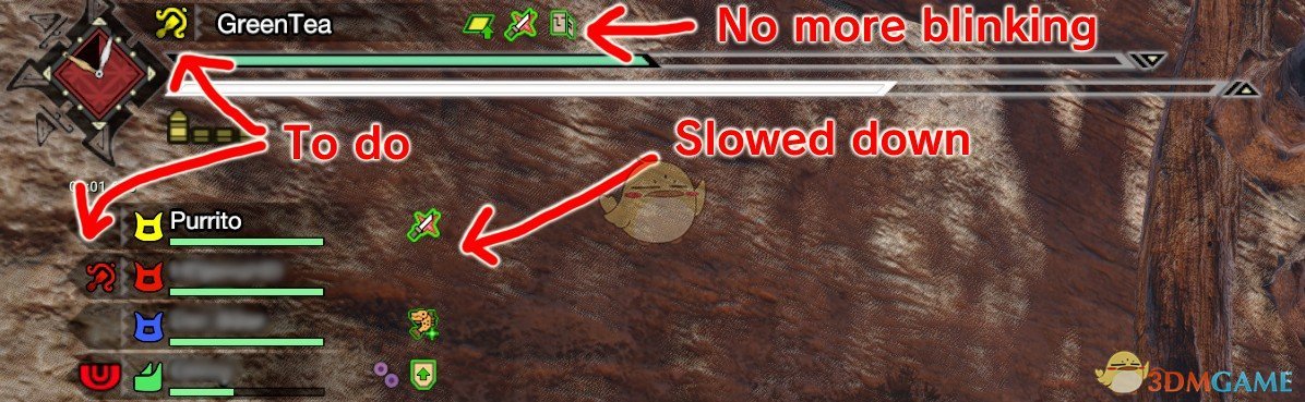 《怪物猎人：崛起》BUFF图标闪烁修复补丁