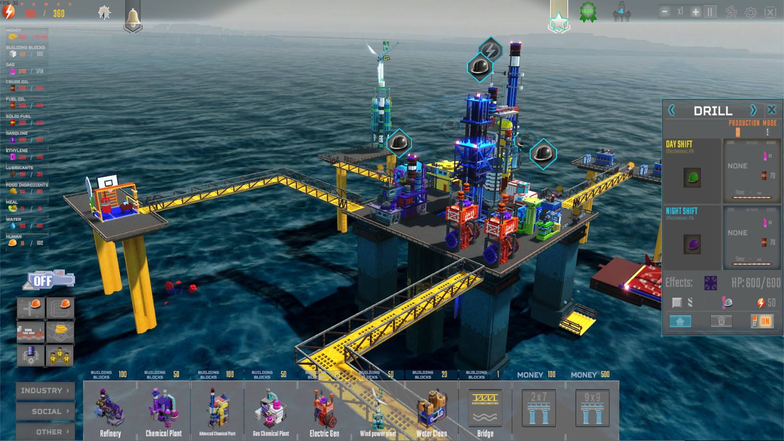 海上石油开采模拟器《石油大亨》上架Steam 自带简中