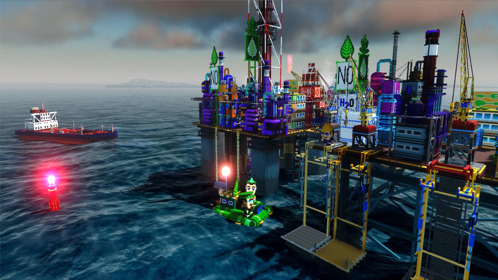海上石油开采模拟器《石油大亨》上架Steam 自带简中