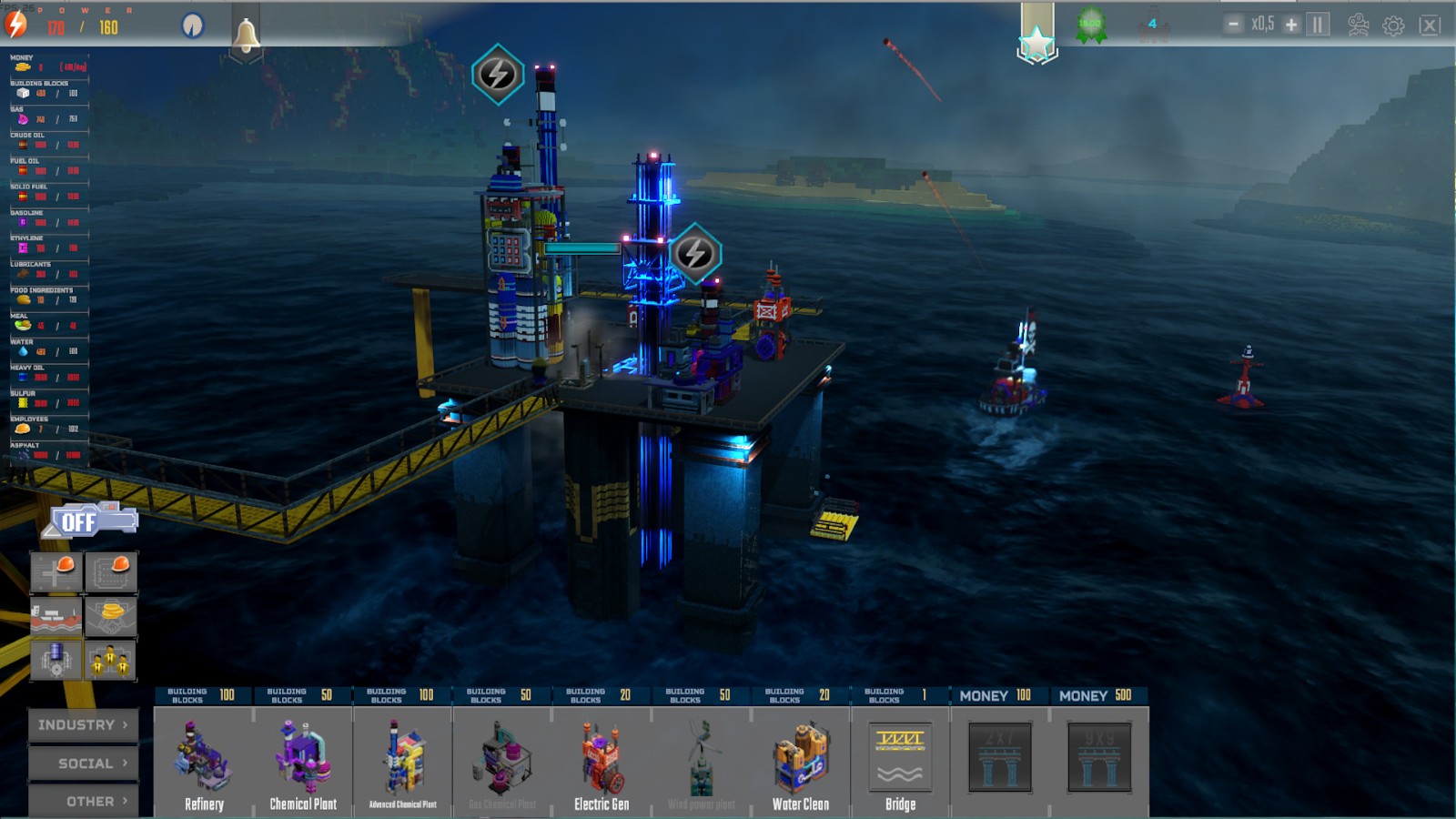 海上石油开采模拟器《石油大亨》上架Steam 自带简中