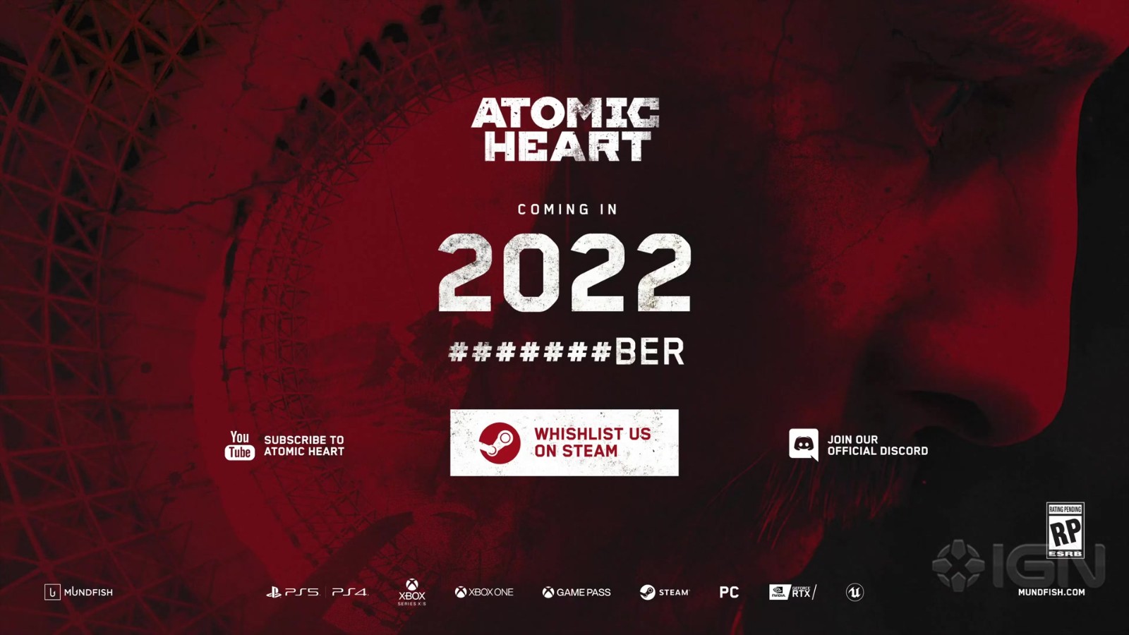 《原子之心》将于今年第四季度推出 新预告片公布