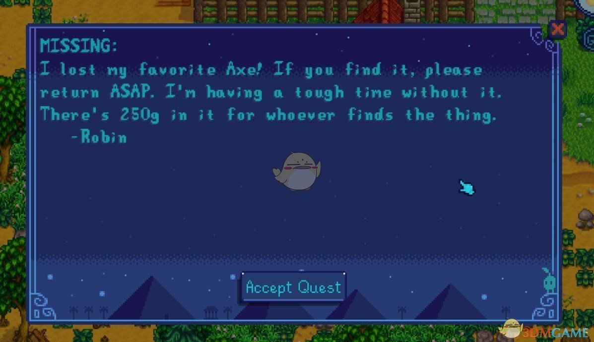 《星露谷物语》魔法风格界面对话框MOD