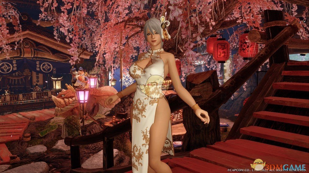 《怪物猎人：崛起》性感旗袍装MOD