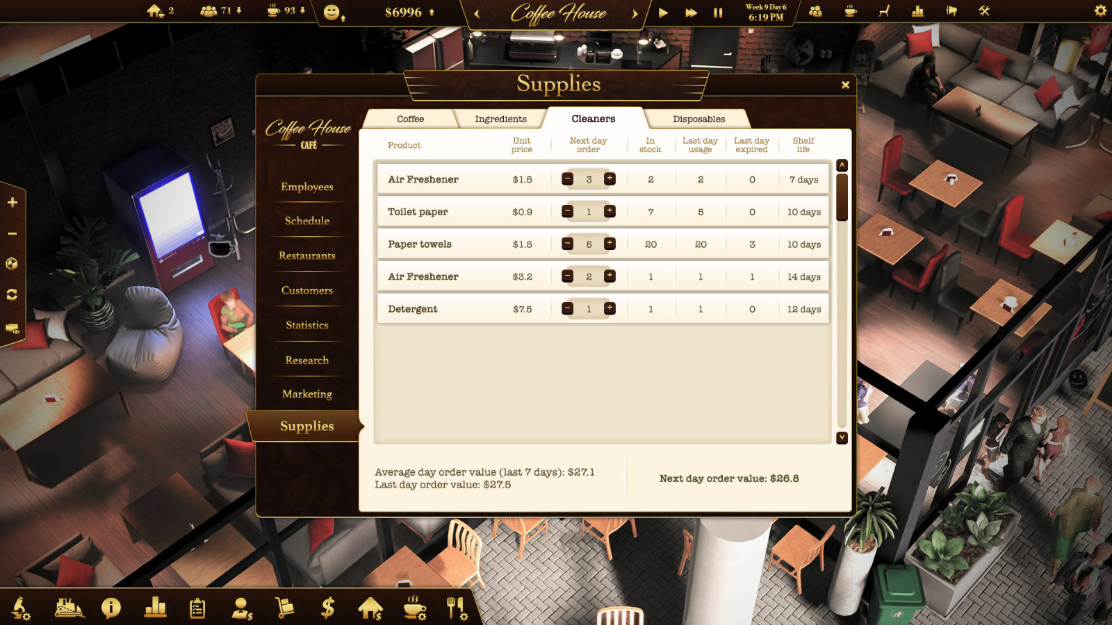 《浓缩咖啡大亨》Steam新品节Demo上线 支持简体中文