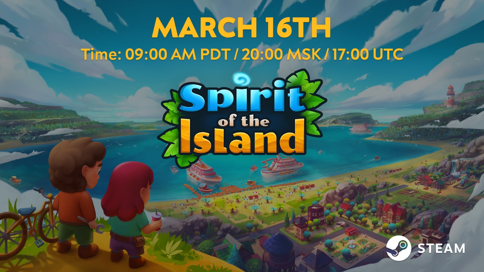 热带海岛模拟RPG《Spirit of the Island》发售日公开